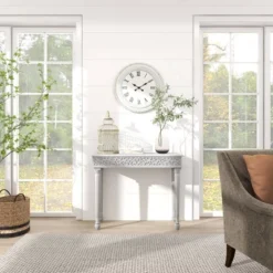 Farmhouse Mango Wood Console Table - Olivia & May 31 Farmhouse Mango Wood Console Table - Olivia & May -Olivia & May GUEST 002f54fc 83c7 41e0 a263 f8042cc0f01c