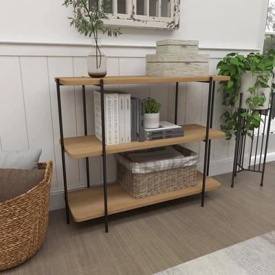 Contemporary Metal Console Table - Olivia & May 19 Contemporary Metal Console Table - Olivia & May - Image 17