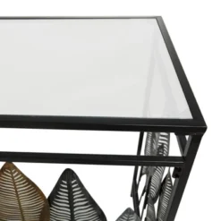 30" X 44" Contemporary Metal Console Table - Olivia & May -Olivia & May GUEST 00cff29d e97c 448e b07f 90e439290f7d