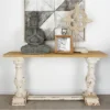 Vintage Wood Console Table White - Olivia & May -Olivia & May GUEST 0116be11 25ae 40bb 8b2a 3df10772b024