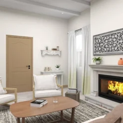 36" X 9" Farmhouse Fir Wood Wall Shelf - Olivia & May -Olivia & May GUEST 012bc485 a741 4936 93b1 620b0ea4121d