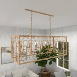 Vintage Metal Chandelier Gold - Olivia & May -Olivia & May GUEST 01f75c4c f7da 47de 9c10 fd58ebe1b83c