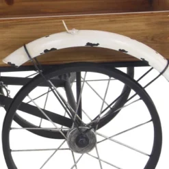 48" Wide Planter Rustic Iron Bicycle Inspired Flower Cart Brown - Olivia & May -Olivia & May GUEST 0393a431 aa8b 4e9b 85d7 6b554381b484