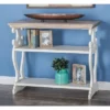 Farmhouse Wood Console Table Off White - Olivia & May -Olivia & May GUEST 03b96455 2bff 40c8 9fc9 c9b32a5eb4a0