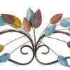 Metal Leaf Wall Decor Multi Colored - Olivia & May -Olivia & May GUEST 051919a8 5062 4cc8 bfa5 b580fd8bb397