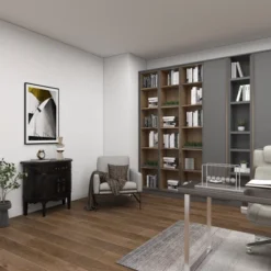 Wood Half Moon Buffet Dark Espresso - Olivia & May -Olivia & May GUEST 0681f2a3 abc3 4b41 91c3 1bf3cdbe1a37