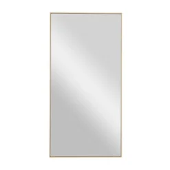 Wood Wall Mirror With Thin Frame – Olivia & May -Olivia & May GUEST 06d38536 2a43 4bd9 aef0 db003ed05bba