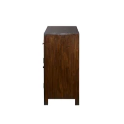Rustic Wood Buffet Dark Brown - Olivia & May -Olivia & May GUEST 078f7d37 1f28 4bc9 9bf4 961a14653377