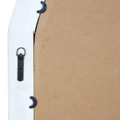 Wood Window Pane Inspired Wall Mirror With Arched Top Cream - Olivia & May -Olivia & May GUEST 07c9341b 8581 4747 8b71 9f8ce0d604cc