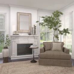 Metal Intricately Carved Wall Mirror Brown - Olivia & May -Olivia & May GUEST 085de6a0 3d9a 4f54 b76a 78cf07d07412