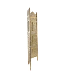 Traditional Intricate Carved Room Divider Screen Gold - Olivia & May -Olivia & May GUEST 08b61cc0 8733 49bc a506 cbcc9505c0e3