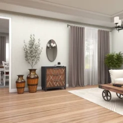 Wood Oval Wall Mirror – Olivia & May -Olivia & May GUEST 08bd078d 302c 46a1 85da 55d3b9485379