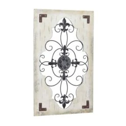 Rustic Wood Wall Decor Cream - Olivia & May -Olivia & May GUEST 0912430d 4792 48ff a050 2fce60f4b277