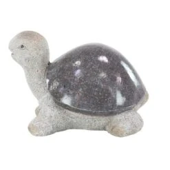 10" X 13" Magnesium Oxide Country Turtle Garden Sculpture White - Olivia & May -Olivia & May GUEST 0915f8ef bab3 4236 b6d8 494563170c11