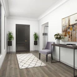 Olivia & May Modern With Stand Iron Planter Pots Black -Olivia & May GUEST 0a3d8f9b 6c95 4476 8cf6 dc03022e5b10