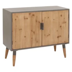 Wood 2 Cabinet Buffet Brown/Gray - Olivia & May 18 Wood 2 Cabinet Buffet Brown/Gray - Olivia & May -Olivia & May GUEST 0a90f8fb 0bc3 48c1 81bb 1f9858fa1c61