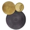 Aluminum Plate Radial Wall Decor Black - Olivia & May -Olivia & May GUEST 0a9338c4 9cb5 4122 9200 ca66294b58b9