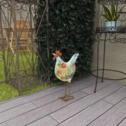 17" X 10" Eclectic Metal Birds Garden Sculpture - Olivia & May -Olivia & May GUEST 0aef6bcc a1eb 4031 8d5a 24f219107ad3