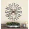 Farmhouse Metal Abstract Wall Decor Silver - Olivia & May -Olivia & May GUEST 0bb95579 9ed9 48ce 80c3 a419b384196d