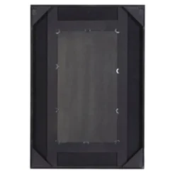 Wood Wall Mirror With Diamond Pattern Beige - Olivia & May -Olivia & May GUEST 0c5ff1fe a5af 4ada 9322 d4717605a8df