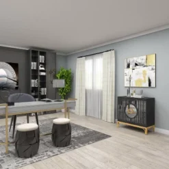 Art Deco Contemporary Mirrored Wood Cabinet Black - Olivia & May 39 Art Deco Contemporary Mirrored Wood Cabinet Black - Olivia & May -Olivia & May GUEST 0c71921a 6a6e 41a6 8617 c0868f1dd974