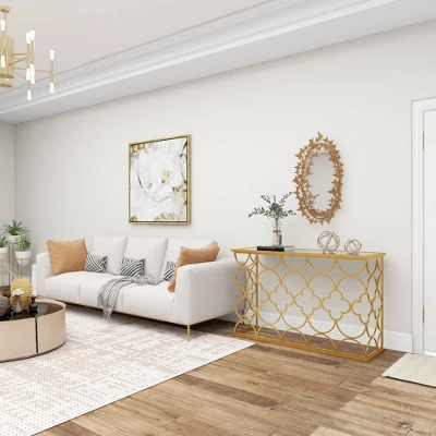 Glam Metal Butterfly Wall Mirror Gold - Olivia & May 11 Glam Metal Butterfly Wall Mirror Gold - Olivia & May - Image 9