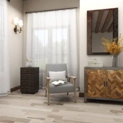 Wood Stacked Side Chest Dark Java - Olivia & May -Olivia & May GUEST 0eaff862 c0de 4f68 bb6b 4dc702d2cf9b