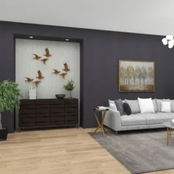 Resin Bird Metallic 3D Sculpted Wall Decor Set Of 3 Gold - Olivia & May -Olivia & May GUEST 0f72e760 9423 4103 a8b2 2e58753d14fe