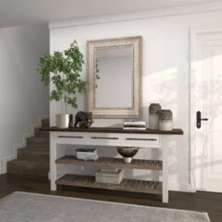 Metal Intricately Carved Wall Mirror Brown - Olivia & May -Olivia & May GUEST 0fd57baa ffc2 446e 87bc b9613412b0d9