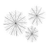 Set Of 3 Metal Starburst Wall Decors With Branch Inspired Design Black - Olivia & May -Olivia & May GUEST 0fe40e2e 7709 482b 8391 be09d71cd61c