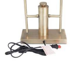 Modern Accent Lamp Silver - Olivia & May -Olivia & May GUEST 103ad4bc 5068 44e0 9cc8 5db2285c32e7