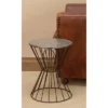 Metal Stool Patio Accent Table - Olivia & May -Olivia & May GUEST 11ffaf7f d29a 4f81 95d0 0913cea7a399