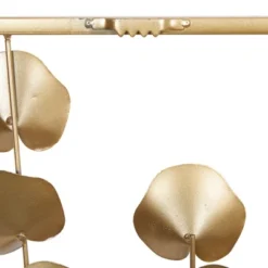 Metal Leaf Tall CutOut Wall Decor With Gold Frame Set Of 2 Gold - Olivia & May -Olivia & May GUEST 14b994a9 afbc 4d7d 8fcf b67255fed71e