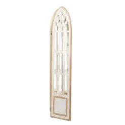 Farmhouse Wood Room Divider Screen White - Olivia & May -Olivia & May GUEST 14e190a8 fa0e 4849 aca5 5af6932d383d