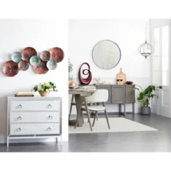 Metal Plate Wall Decor Brown - Olivia & May -Olivia & May GUEST 15499d3f 55e8 4d8d bf90 ac9ff5fc36fb