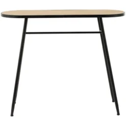 Industrial Metal Console Table Brown - Olivia & May -Olivia & May GUEST 15a9658b 9803 4af3 b936 193276a5f5e5