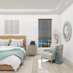 Set Of 2 Ceramic Vase With Star Patterns Dark Blue - Olivia & May -Olivia & May GUEST 15e25b51 d2c4 40c3 ad59 8ee08cd3f822