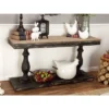 Vintage Wood Console Table Black - Olivia & May -Olivia & May GUEST 15f5e5aa 0afb 4358 9a89 1141b33bd85f