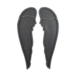 Wood Bird Carved Wings Wall Decor Set Of 2 White - Olivia & May -Olivia & May GUEST 1612eb33 b962 43e6 a699 6d2ca1b5532e