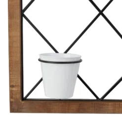 20" Wide Wall Décor Traditional Novelty Metal Brown - Olivia & May -Olivia & May GUEST 1622e85f 1387 4ce7 aada 826754146501