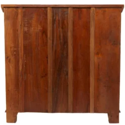 Rustic Wood Cabinet Walnut Brown - Olivia & May -Olivia & May GUEST 16761637 ddb2 49f2 b428 cb4471a3e6bf