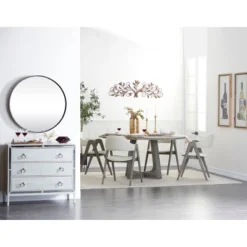 Farmhouse Wood Wine Framed Wall Art Set Of 2 Brown - Olivia & May -Olivia & May GUEST 180c557b 09cd 4eb7 a82d 5ef196bc39a8