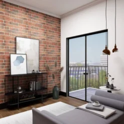 Contemporary Metal Console Table Black - Olivia & May -Olivia & May GUEST 180ecac3 09d0 4b8b be8f fa65bdca0cd6