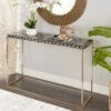 Eclectic Wood Console Table Gold - Olivia & May -Olivia & May GUEST 18d59afb e1e5 4b5d 981c 5c6eb944d873