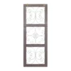 36" X 14" Wood Scroll Window Inspired Wall Decor With Metal Scrollwork Relief Brown - Olivia & May -Olivia & May GUEST 194528de bacf 4a9d a20d db8449abe94a