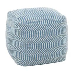 Bohemian Indoor/Outdoor Fabric Pouf - Olivia & May -Olivia & May GUEST 1a3211c6 7067 44f6 a57f 81123cd30130