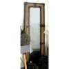 Rustic Wood Floor Mirror Brown - Olivia & May -Olivia & May GUEST 1a60f108 59d7 4026 9d19 afe0c98254a9