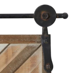 Wood Geometric Linear Carved Wall Decor With Suspended Frame Set Of 2 Brown - Olivia & May -Olivia & May GUEST 1aa06bd7 d9c3 47fd 8231 ad5b757c14a0