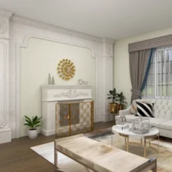 Metal Starburst Wall Decor With Orb Detailing Gold - Olivia & May -Olivia & May GUEST 1c8aa5c0 d0df 4850 ba40 b36ad653c288