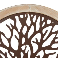 Metal Tree Of Life Wall Decor With Arched Frame Bronze - Olivia & May -Olivia & May GUEST 1cd75ed2 75bc 4052 87a6 78a7650a82e6